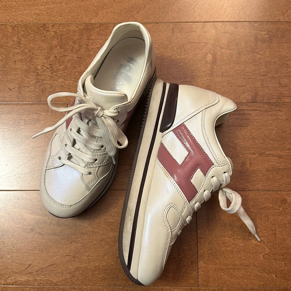 HOGAN white sneaker Leather 36